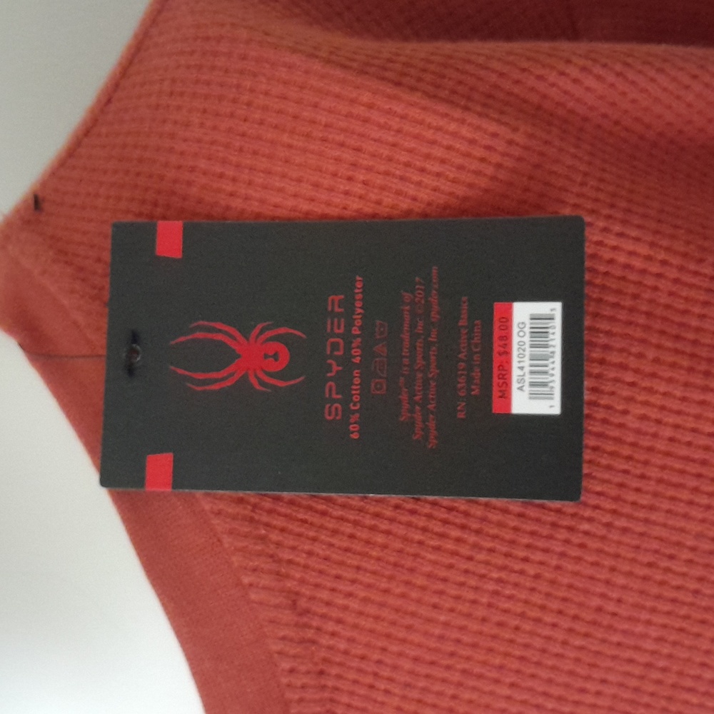 Spyder long sleeve thermo Henley. - Picture 5 of 8